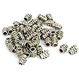 uxcell M4x10mm Hex Socket Zinc Plated Screw in Thread Insert Nut 50pcs