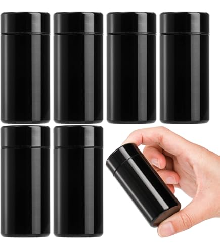 Pack De 3 Tarros Herméticos De Aluminio | Contenedores A Prueba De Olores Y Agua | Portátiles Para Alimentos O Especias