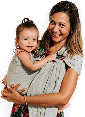 linen baby wrap carrier