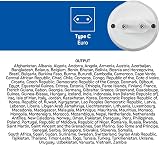 Go Travel EU Electric Shaver Adaptor 2 Pin To 2 Pin Plug Converter view 6