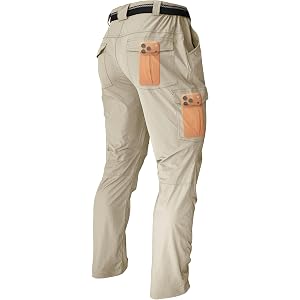 Men's Lightweight Hiking Cargo Work Pants Water Resistant 6 Deep Pockets for Hot Weather Travel Climbing Stretch Pants