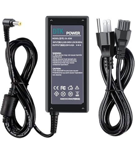 Amazon.com: Dtk 19V 3.42A 65W AC Adapter for Asus Toshiba Laptop