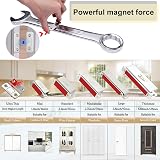 Jiayi Cabinet Magnetic Catch 2 Pack Ultra Thin 3.65mm Adhesive Drawer Magnets view 6
