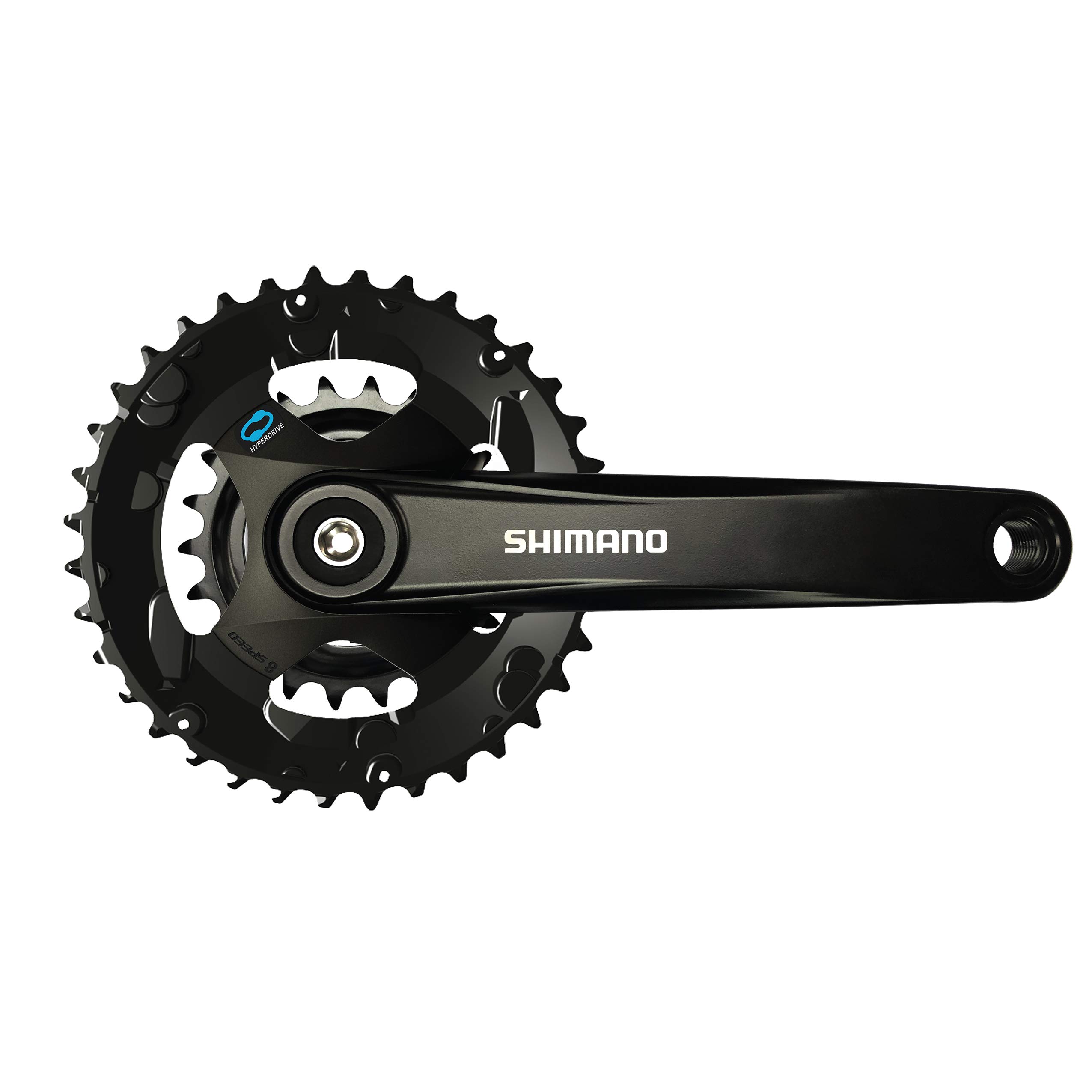 Shimano Altus Chainwheel set Black One Size
