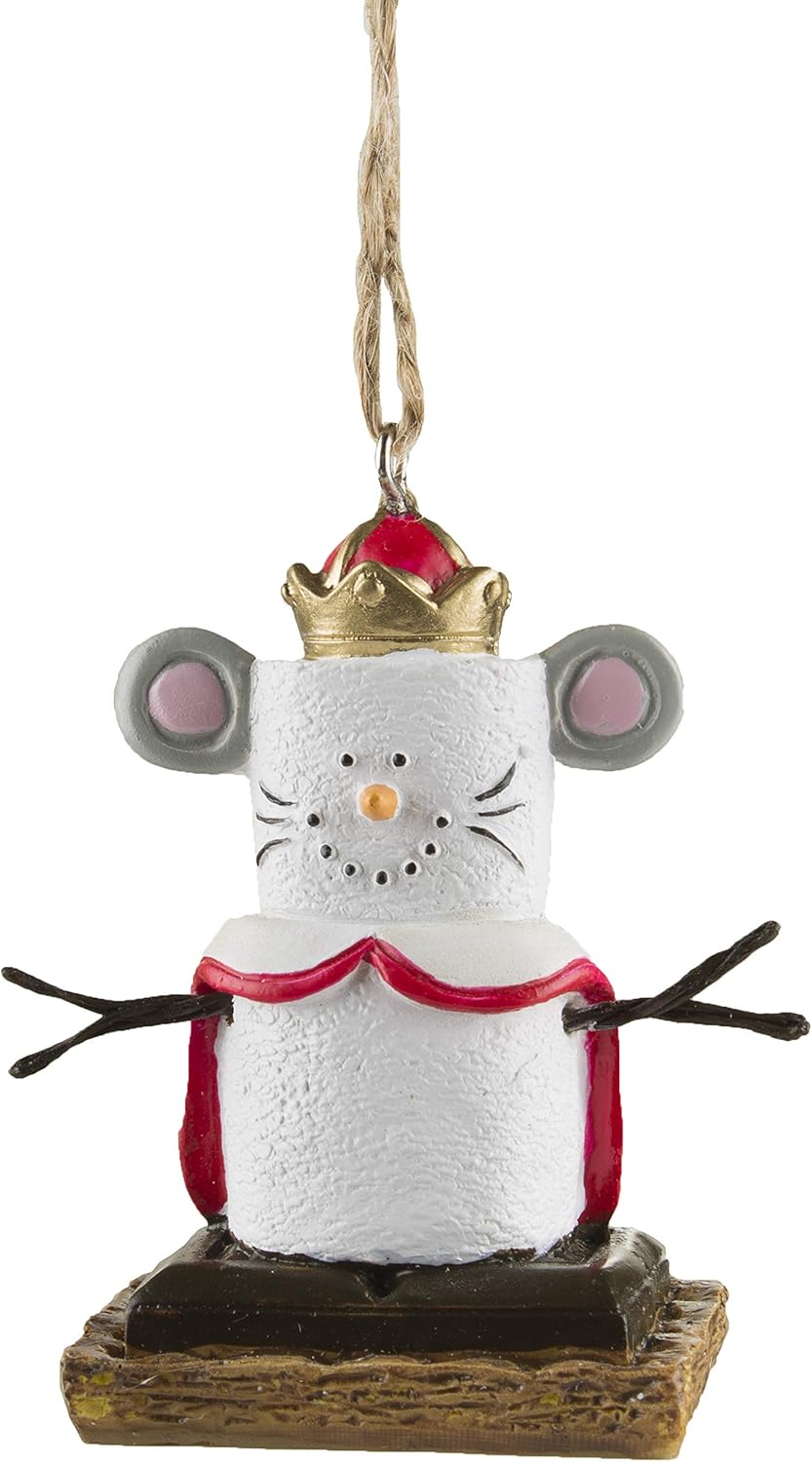 Nutcrackers - Gnz S'Mores Nutcracker Style Ornament - Mouse