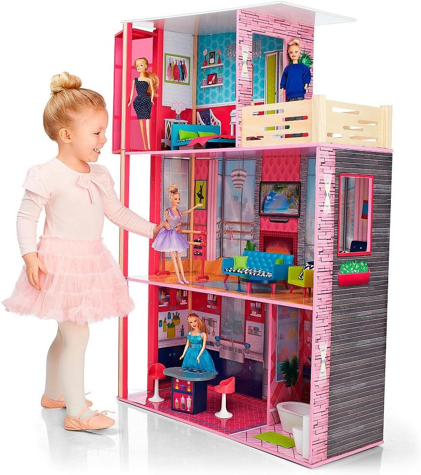 imaginarium wooden dollhouse