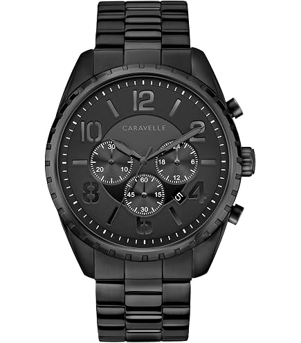 Amazon.com: Caravelle Men's Dress 6-Hand Chronograph Quartz
