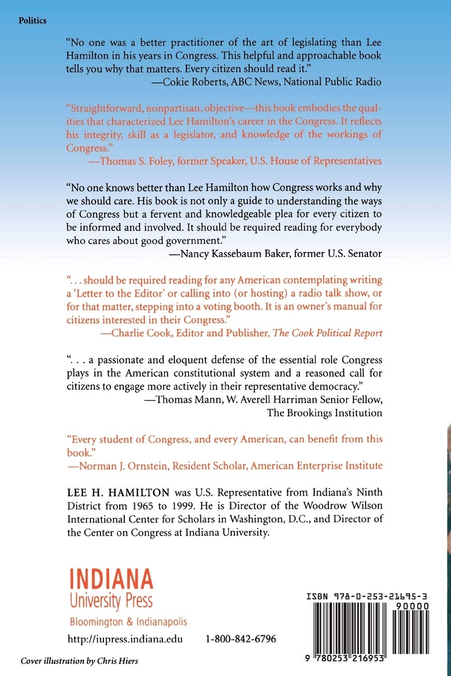 How Congress Works And Why You Should Care Hamilton Lee H 9780253216953 Amazon Com Books