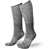 Alpaca Wool Socks for Men & Women - Heavyweight Extra Thick Warm Therma Crew Winter Outdoor Hunting Boot Socks