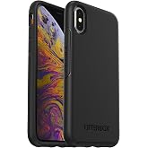 OtterBox iPhone Xs &amp; iPhone X (Only) - Symmetry Series Case - Black - Ultra-Sleek - Wireless Charging Compatible - Raised Edges Protect Camera &amp; Screen - Non-Retail Packaging