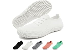 RJYWGS Barefoot Shoes Women Tennis Slip On Sneakers for Women Gym Running Zero Drop Workout Trail Minimalist Shoes