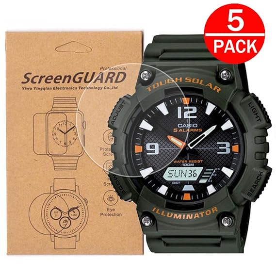 5 Pack For Casio Aqs810w 1av Watch Screen #tough #solar #watch #review 5 Pack For Casio Aqs810w 1av Watch Screen