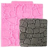 Brick Texture Silicone Molds Chocolate Fondant Mold