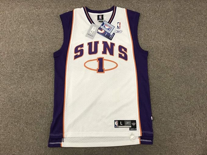 Amazon Nba 04 Sunsサンズ フェニックス 1 田臥勇太tabuse Yuta Reebok スウィングマン 2ジャージ 1st Homeホーム ユニフォームリンク栃木 アイドル 芸能人グッズ 通販