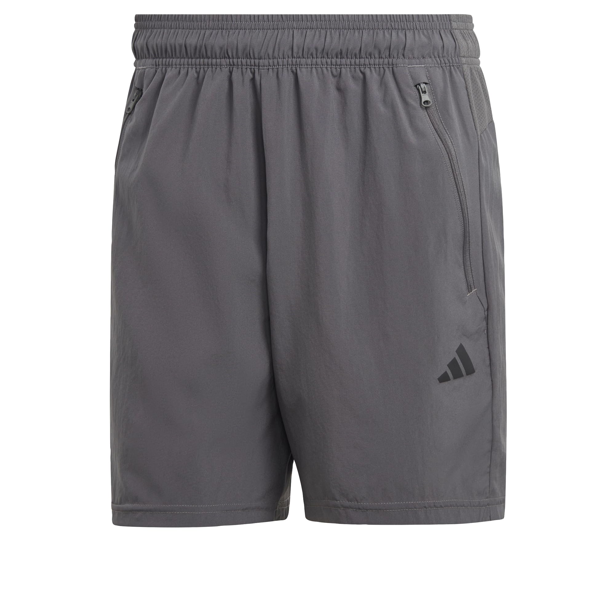 Adidas Herren Train Essentials Woven Training Shorts, Grey Five/Black, S 9 inch