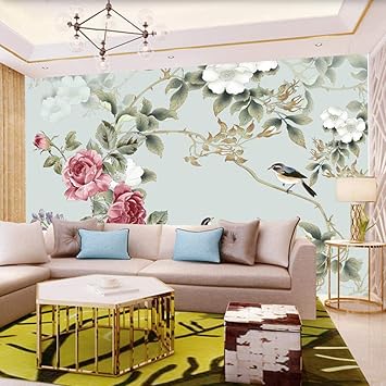 Murales De Pared Decorativosgran Mural Estilo Chino Exquisito