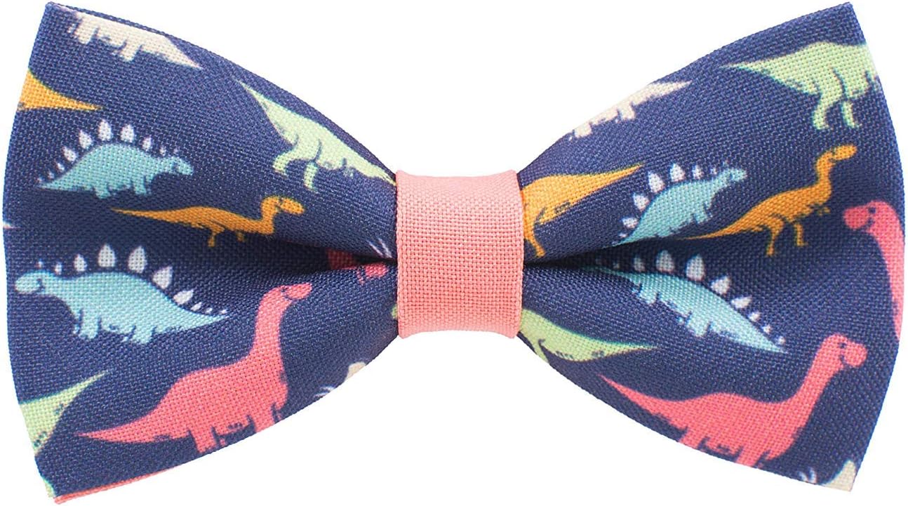 Bow Tie HousePatterned bow ties for adults & children pre-tied patterns blue-peach colors unisex shape