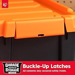 IRIS USA 12 Gallon Lockable Storage Bins with