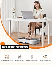 AXEFIT Vibration Plate Exercise Machine - Bluetooth