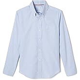 French Toast Boys Long Sleeve Oxford Shirt (Standard & Husky) Button Down Shirt