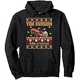 Funny Tax Evasion Lobster Money Ugly Christmas Sweaters Pullover Hoodie