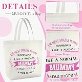 Hestya 3 Pcs Mummy Gifts Set Mother’s Day Tote Socks Keyring from Son Daughter view 4