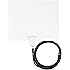 AmazonBasics Ultra Thin Indoor TV Antenna - 35 Mile Range