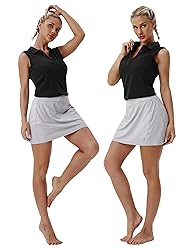 BUBBLELIME Women's UPF 50+ Golf Tennis Sleeveless