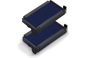 Trodat Printy 6/4911 Replacement Ink Cartridge- Blue, 2 pack 4880 (175)