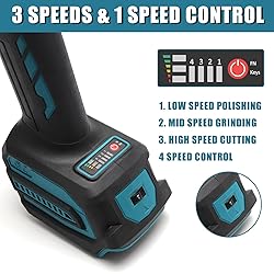 Hotloop Cordless Angle Grinder for Makita 18V