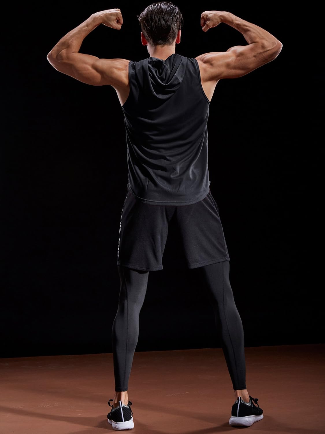 Neleus Workout Athletic Muscle Tank with Hoods Pack of 3 at  Men’s Clothing store