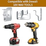 Aoyfuwell 6 Pcs Belt Clip Hooks for Dewalt 18V MAX Drills Replacement Clips view 3