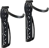 VonHaus Bike Wall Mounts 2-Pack Storage Hooks Steel 30kg Capacity view 1