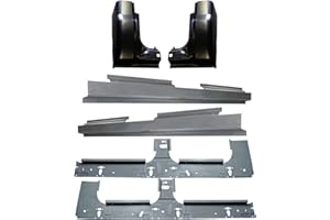Motor City Sheet Metal - Compatible With Ford 99-16 Super Duty Crew Cab Inner & Full Length Outer Rocker Panel Cab Corners