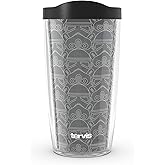 Tervis Star Wars Trooper Group Made in USA Double Walled Insulated Tumbler Travel Cup Keeps Drinks Cold & Hot, 16oz, Classic