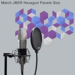 JBER 24 Pack Acoustic Panels, Soundproofing Wall