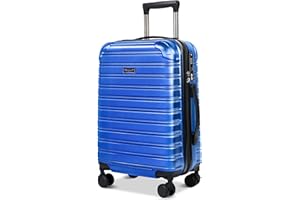 Feybaul Luggage Suitcase PC ABS Hardshell Carry On Luggage with Spinner Wheels