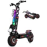 ofoRide JL86 Fast Electric Scooter for Adults, 50‑53 MPH 5000W Dual Motor, 60V 40AH Battery Long Range, 13" Fat Tires Foldable Off‑Road E‑Scooter