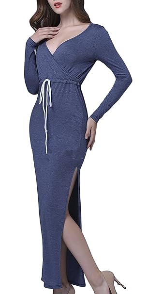 vestiti lunghi eleganti manica lunga