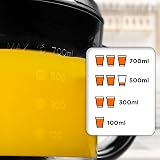 Duronic JE407 Solid Juicer Electric Citrus Juicer 700ml 40W Stainless Steel view 8