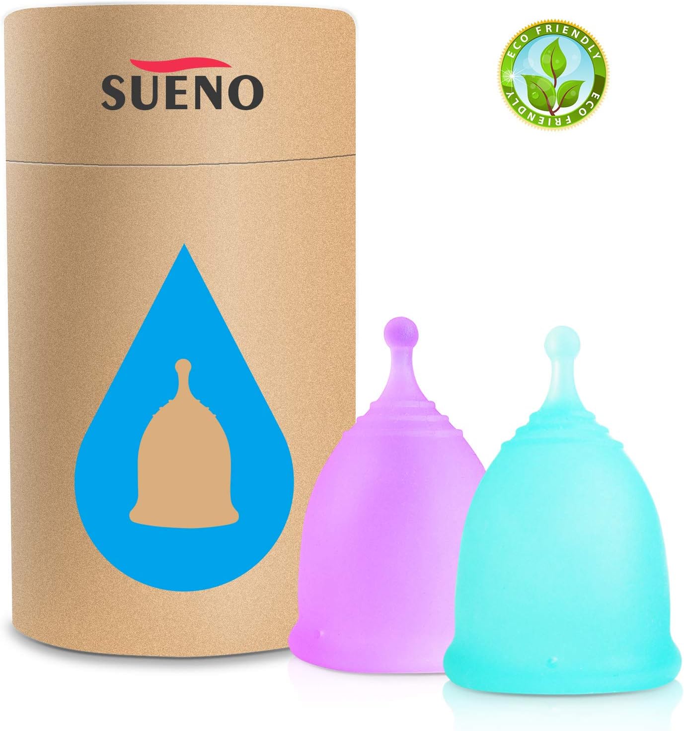 Amazon Com Sueno Reusable Menstrual Cups 2 Pack Most