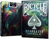 Bicycle Stargazer Nebula Playing Cards 1 Deck Air Cushion Finish Silver