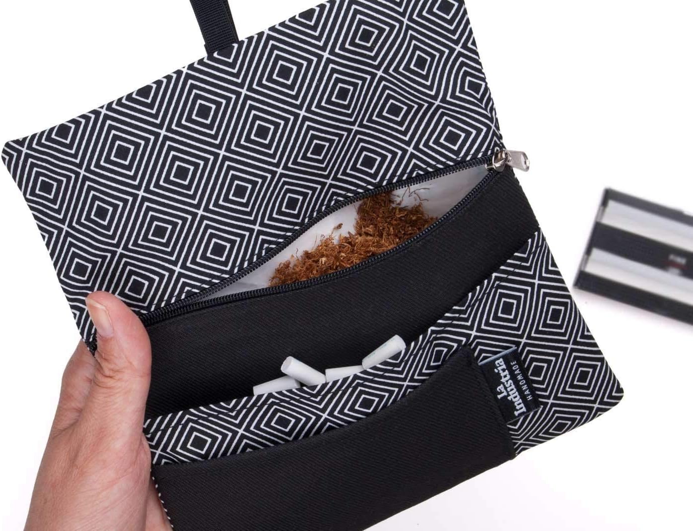 Rolling tobacco pouch Rhombus