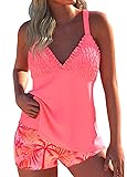 ROSEWE Womens Tankini Bathing Suits, Two-Piece