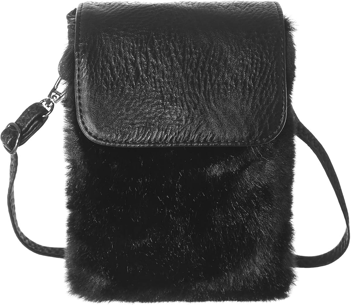 small fur purse