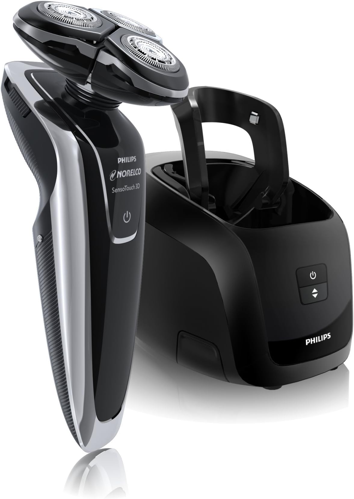 Philips Norelco 1280X/47 SensoTouch 3D Electric Razor with Jet Clean System, Frustration Free Packaging