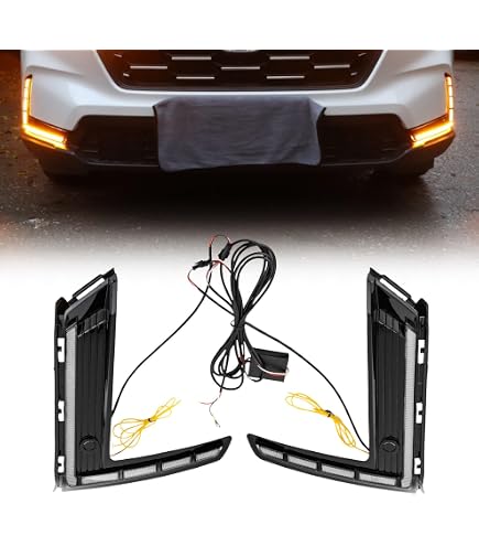 TYPY Car LED Daytime Running Light For Honda CR-V CRV 2023 2024 With Dynamic Turn Signal DRL
