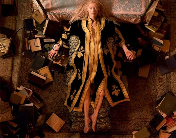 Tilda Swinton Barefoot Oscar Autographed Signed 11x14 Photo Aftal