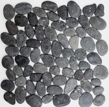 Mosaïque De Galets Pour Carrelage Mosaïque Réseau Plat Mix