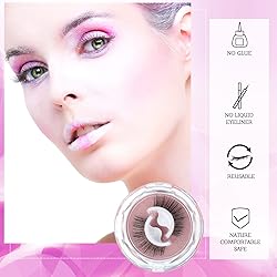Reusable Self Adhesive Eyelashes lashes No Glue or